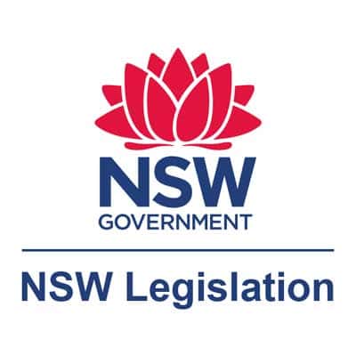 NSW Gov Legislation